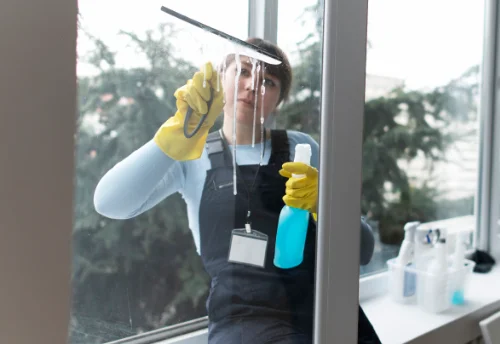 Nettoyage de vitres intérieures et extérieures à Pleumeleuc
